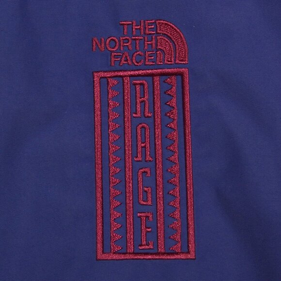 The North Face 92’ Rage Retro Aztec Trim Purple Orange Jacket Women sz M /488 - Picture 10 of 11